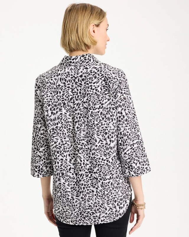 No Iron Stretch Printed Popover - image 3